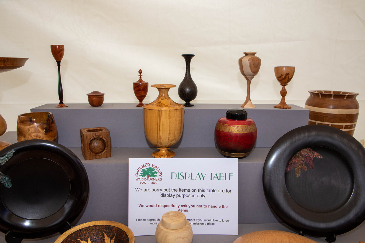 Items crafted by The Chelmer Valley Woodturners